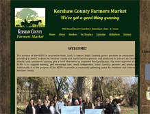 Tablet Screenshot of kcfarmersmarket.org